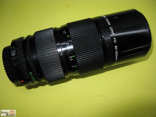 Canon zoom 200mm f 4 - fd, f/4