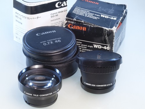 Canon wide converter 46 - canon, wd-46